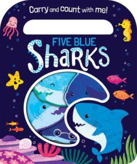 Five Blue Sharks by Katie Button NEW Free UK Delivery - Image 5