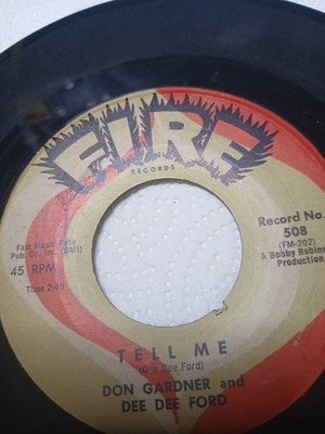 Don Gardner & Dee Dee Ford~I Need Your Loving/Tell Me/45-NM Vinyl/Mint Labels