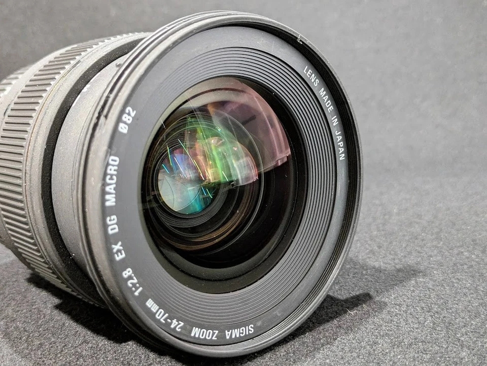 SIGMA 24-70mm f/2.8 EX DG Macro Lens Nikon F [Excellent+++++ w/Box] Japan Tested - Image 3 of 4