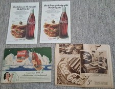 Get the feel of wholesome refreshment Coca-Cola ad 1936 + 3 Others = 4 Ads Total