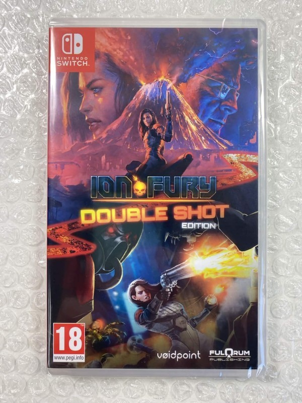 ION FURY DOUBLE SHOT EDITION SWITCH EURO NEW (GAME IN ENGLISH/FRANCAIS/DE/ES)