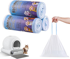 Cat Litter Bags 60 Pack, Leakproof Poop and Waste Bags, 18X20 Inches