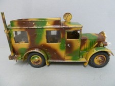 Hausser Elastolin Funkstelle LKW Funkerauto 1938 Mimikry hl Wehrmacht original