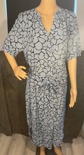 Image of Whistles Olivia Giraffe Print Dress