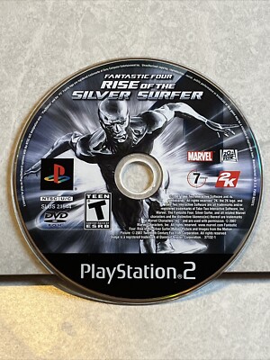 Fantastic Four: Rise Of The Silver Surfer -  Game Disc Only  (Play Station 2)
