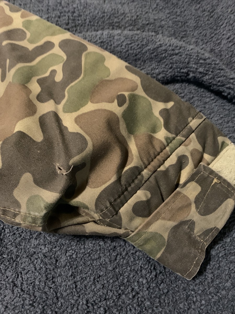 Mens VTG Woolrich Duck Camo Hunting Jacket size XL | eBay