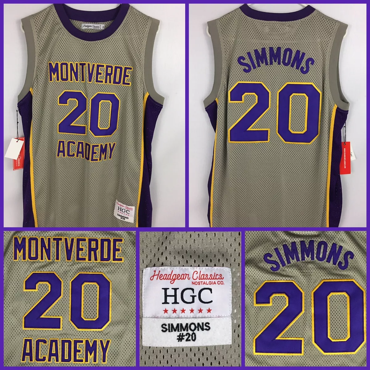 Montverde Academy 20# Ben Simmons Jersey Stitched High School Basketball  Jerseys