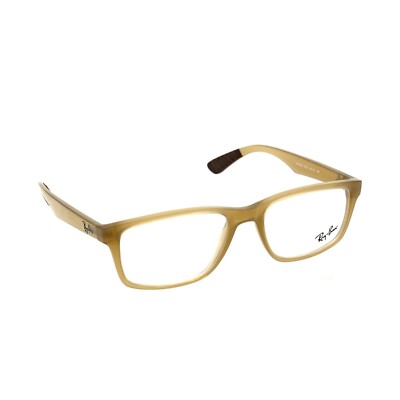 Ray-Ban RB7063 Rectangle 54mm Beige Eyeglass Optical Frames R2662