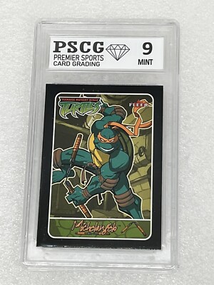 2003 Fleer Teenage Mutant Ninja Turtles Promo Card Set Graded PSCG