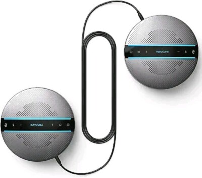 Kaysuda Bluetooth Konferenz Freisprecheinrichtung SP300KIT 2er Pack Bundle, bis zu 16 18H Anruf