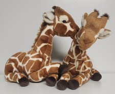 FAO Schwarz Giraffe Calf Baby Classic Stuffed Animal Toy Plush 15" Siblings 
