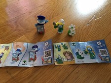 (2) Statuina Puffi Uovo Sorpresa Kinder - EN416, EN401 + Puffo Extra