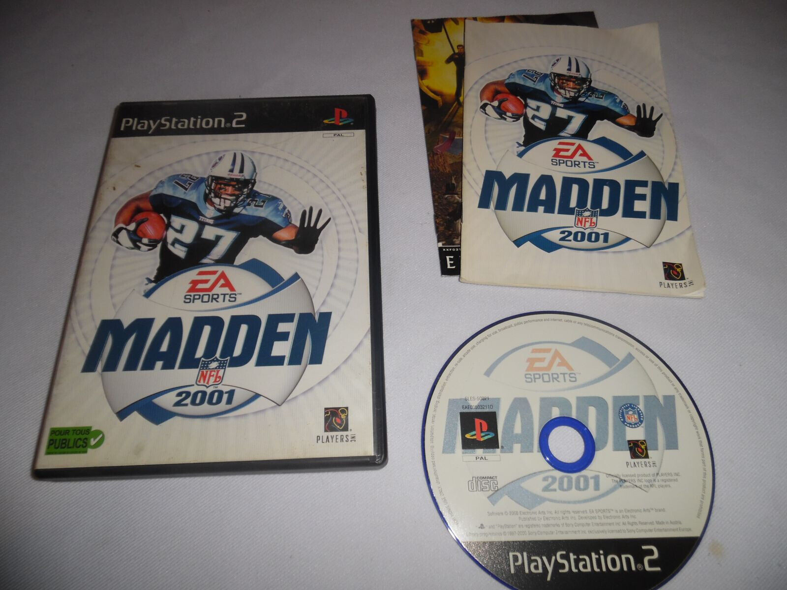 Jeu Playstation 2 - Madden NFL 2001 - PS2