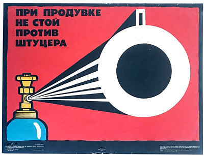 Original Vintage Klassiker Sowjetunion UdSSR Cool Gun Poster für Schlafzimmer/Zimmer/Wand