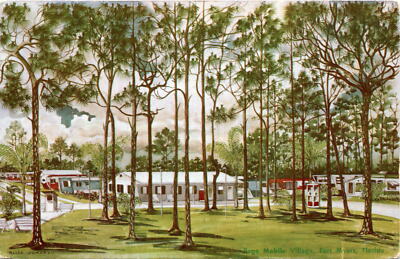 Bage Mobile Village, Fort Myers, Florida, Alice Johnson, Sarasota, Postcard