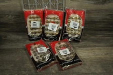 vintage Cross , Upholstery Nails 5 pks 24, Brass Tone Metal