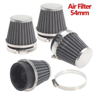 4PCS 54mm Air Filter Pod For Suzuki GS850G GS1150E GS1100G GS700 GS750E GS750