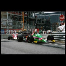 Photo A.019569 BENETTON B187 THIERRY BOUTSEN GRAND PRIX F1 LONG BEACH 1987