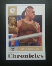 2022 Panini Chronicles - WWE Wrestling Card - Commander Azeez (#10) - NXT