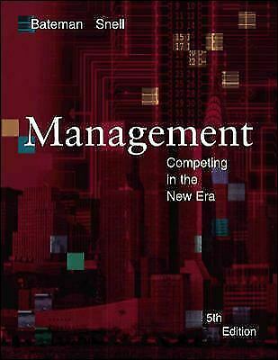 Management: Competing in the New Era, Fifth Package Edition