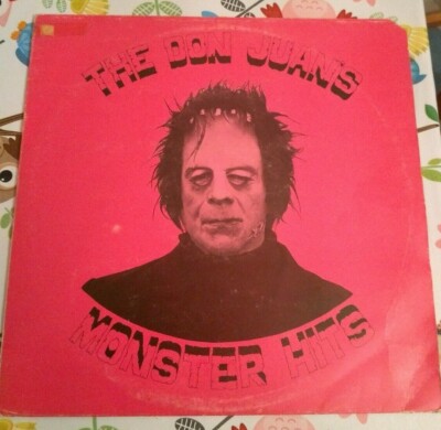 THE DON JUANS MONSTER HITS : 12'' LP WITH PROMO INSERTS IS/DJ/118 Signed vinyl