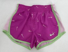 Nike Girl  s Dri Fit Pink Activewear Running Shorts, Toddler Size 24 Months NWOT