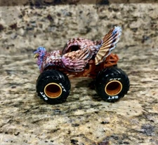2024 Spin Master Monster Jam Happy Thanksgiving TURKEY Truck New 1:64