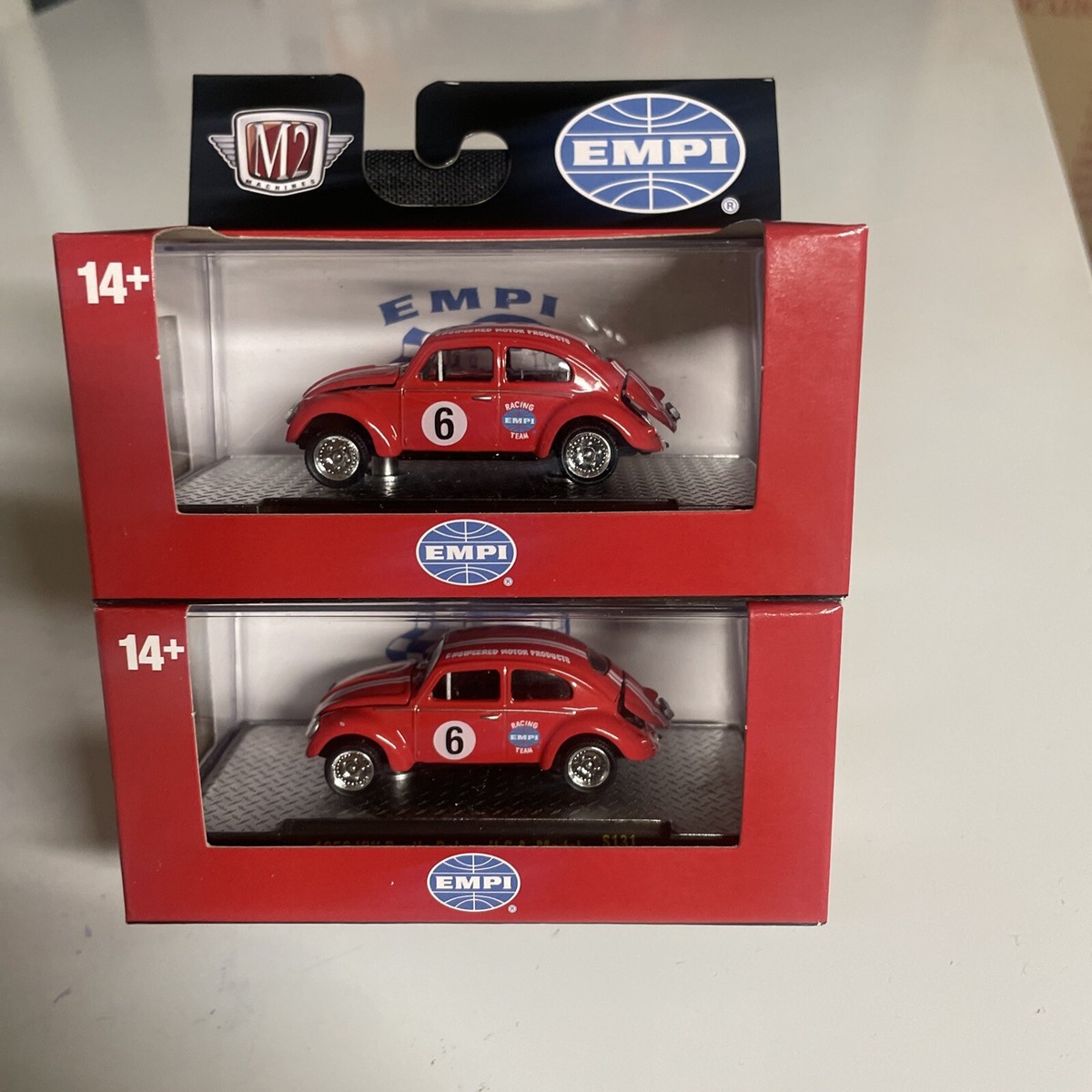 M2 Machines 1956 VW Beetle Deluxe USA Model S131 Target Exclusive