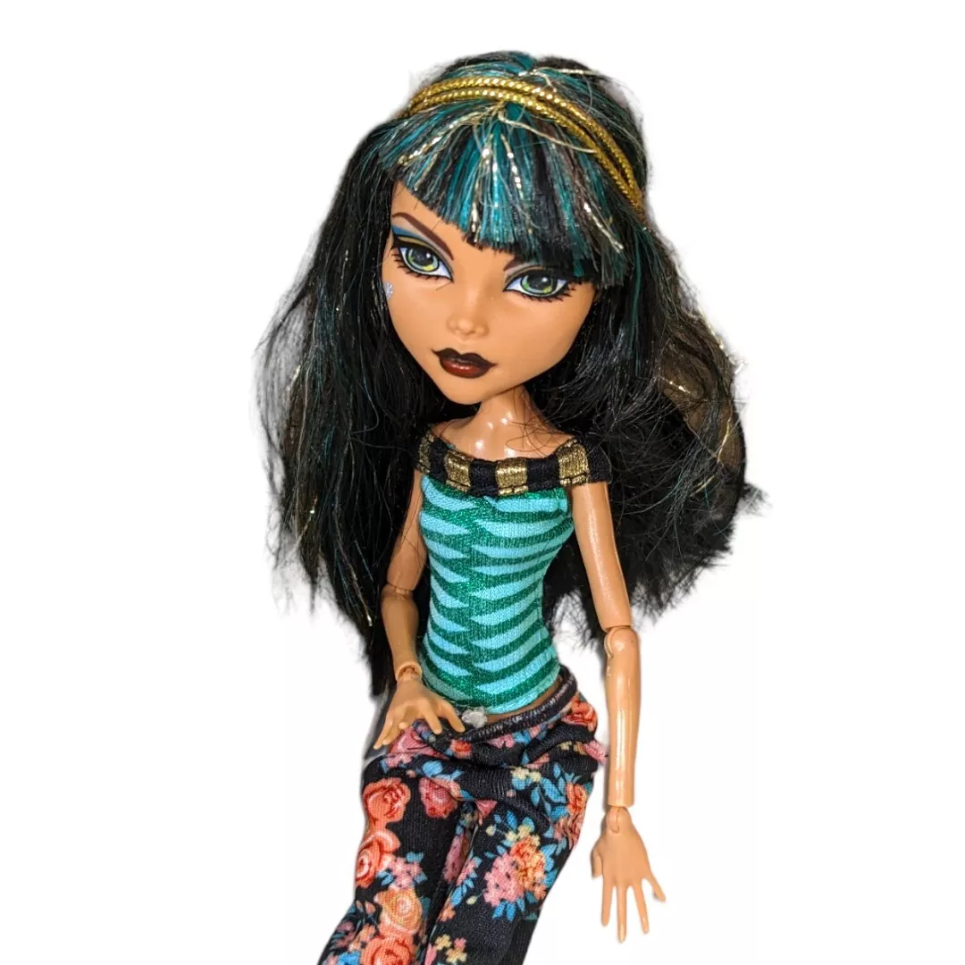 2008 Monster High Cleo de Nile Tinsel Hair first wave