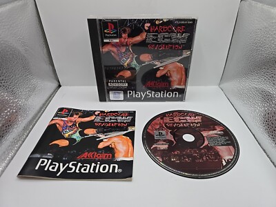 ECW Hardcore Revolution (Sony PlayStation 1, 2000) mit Handbuch Ps1