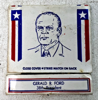 Vintage Diamond Brand Presidents Matchbook - Gerald R Ford | eBay