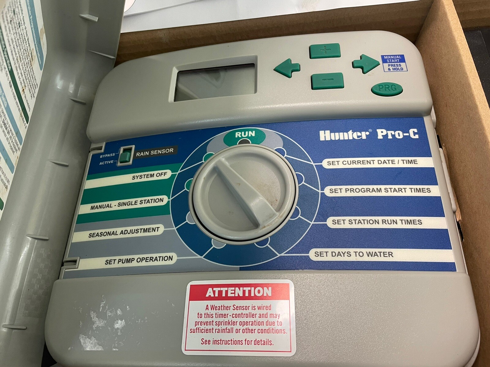 Hunter ProC PC300i Indoor Sprinkler Timer Controller eBay