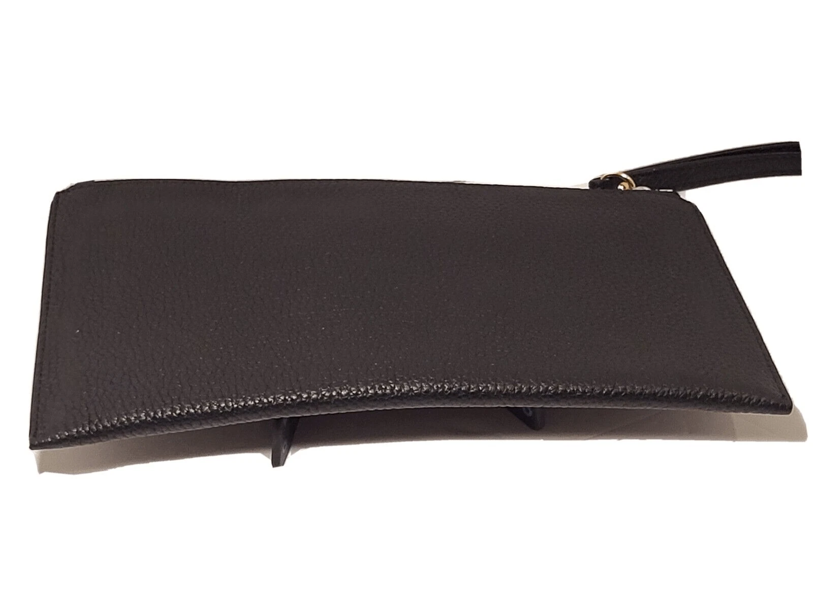 MICHAEL Portafoglio da polso Michael Kors MK Fulton in pelle con cerniera oro nero