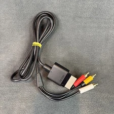 Xbox 360 Slim - OEM Microsoft Composite AV Audio Video Cable - Loose - Tested