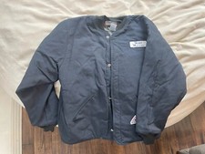 Bulwark FR Nomex Jacket Mens XL Dark Blue Button-Up Flame Resistant. Never Worn