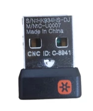 Logitech Unifying Receiver 1 to 6 Devices USB Dongle for Wireless Keyboard Mouse