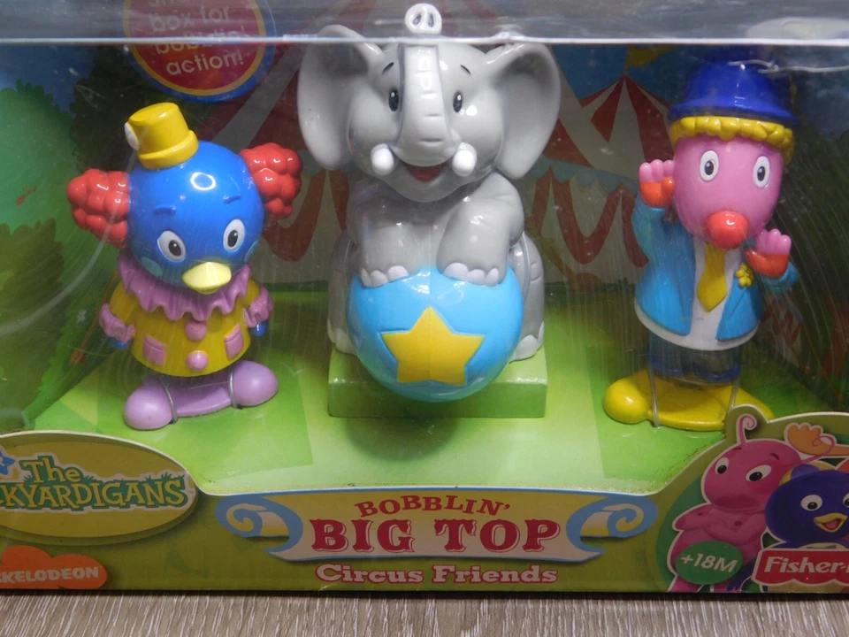 Fisher Price The Backyardigans Bobblin' Big Top Circus Friends Playset Retired - Image 3 of 4