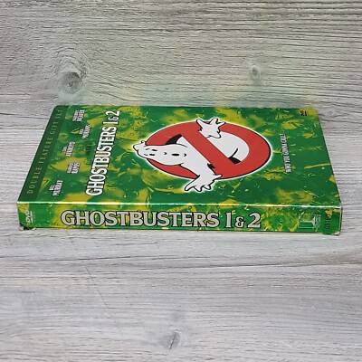 Original Ghostbusters Movie 1 & 2 DVD Double Feature Gift Set Bill
