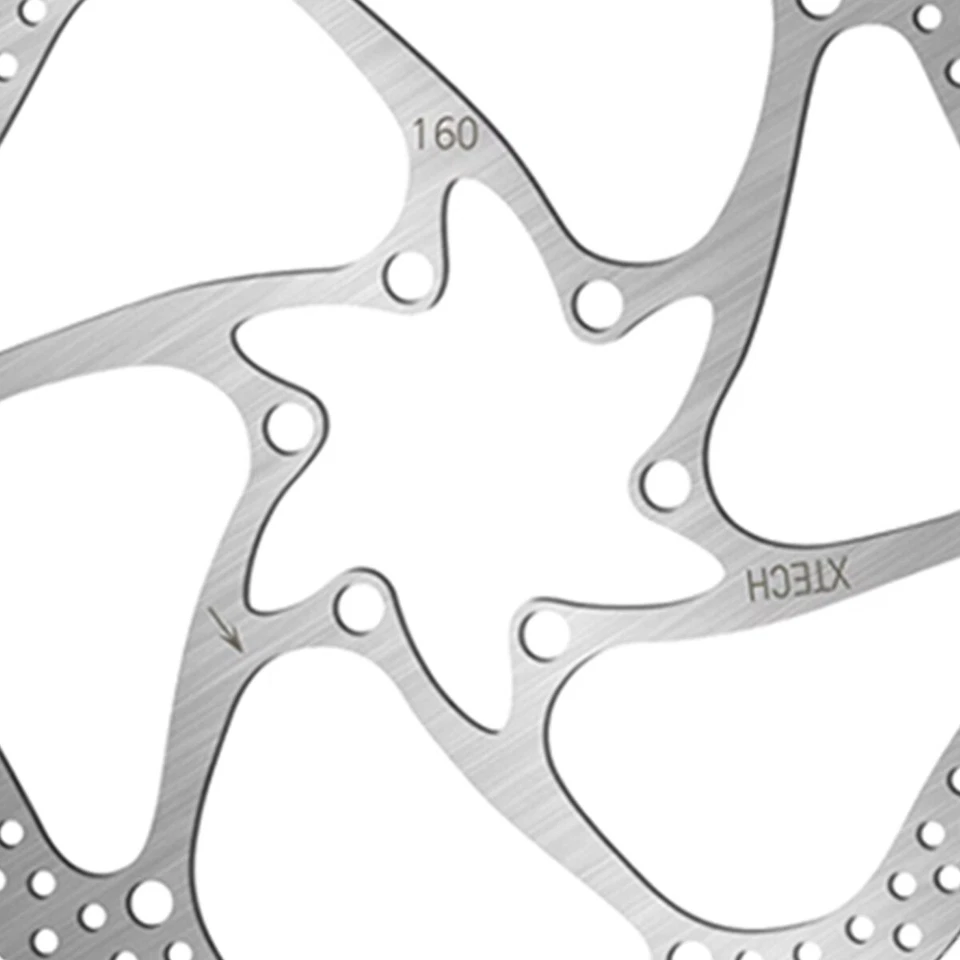 Rotor de freno de disco para bicicleta MTB 160 mm 180 mm 203 mm bloqueo central para SRAM/Shimano 6 pernos Foto 3 de 4