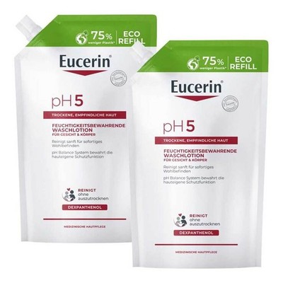 Eucerin pH5 Waschlotion empfindliche Haut · 2x750 ml · PZN 08032395