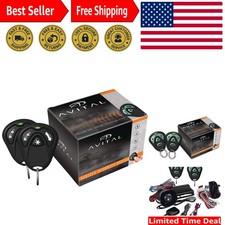 Vehicle Security Made Easy 3100lx 3-channel Alarm System With Remote
