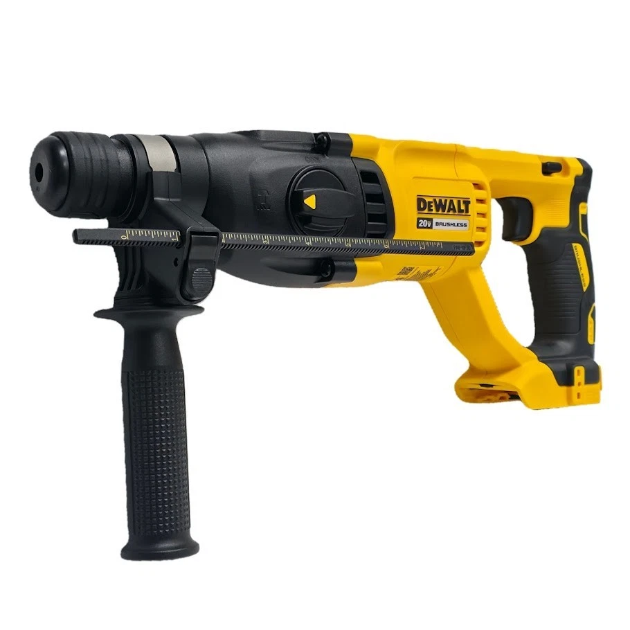 Rotary hammer side view