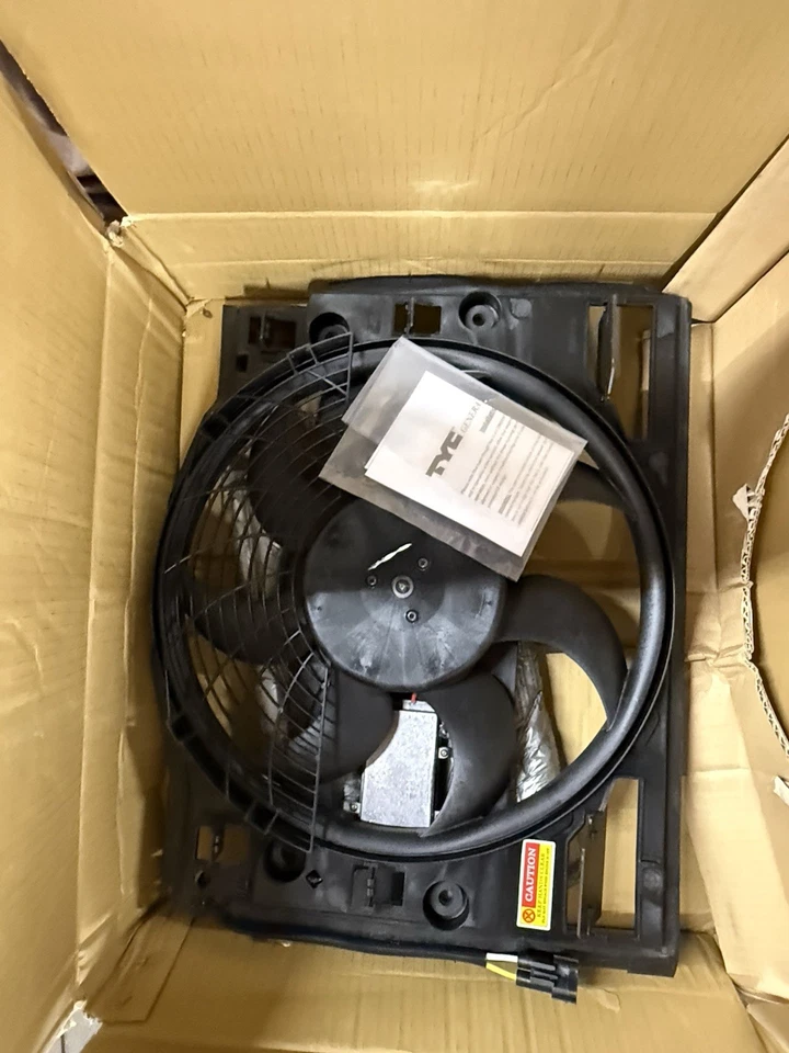 Conjunto de ventilador de refrigeración del radiador para BMW 325Ci 330Ci 2001 2002 2003 2004 2005 Foto 3 de 4