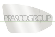 PRASCO Spiegelglas, Außenspiegel Rechts für AUDI
