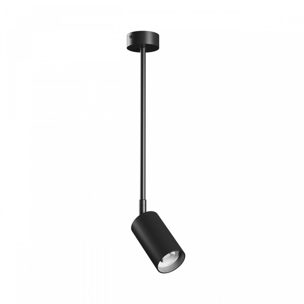 Led Deckenleuchte Variosa GU10 Schwenkbar IP20 Innenleuchte Rund Schwarz Max.10W-image