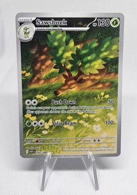 Pokemon TCG Sawsbuck 092/086 SV: White Flare Holo IR EN 130HP