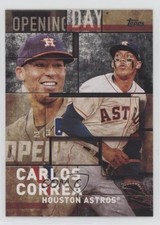 2018 Topps MLB Opening Day Black Carlos Correa #OD-3 za5