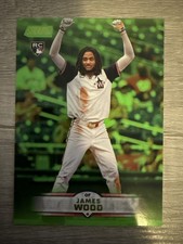 2025 Topps Stadium Club Lime Green James Wood RC