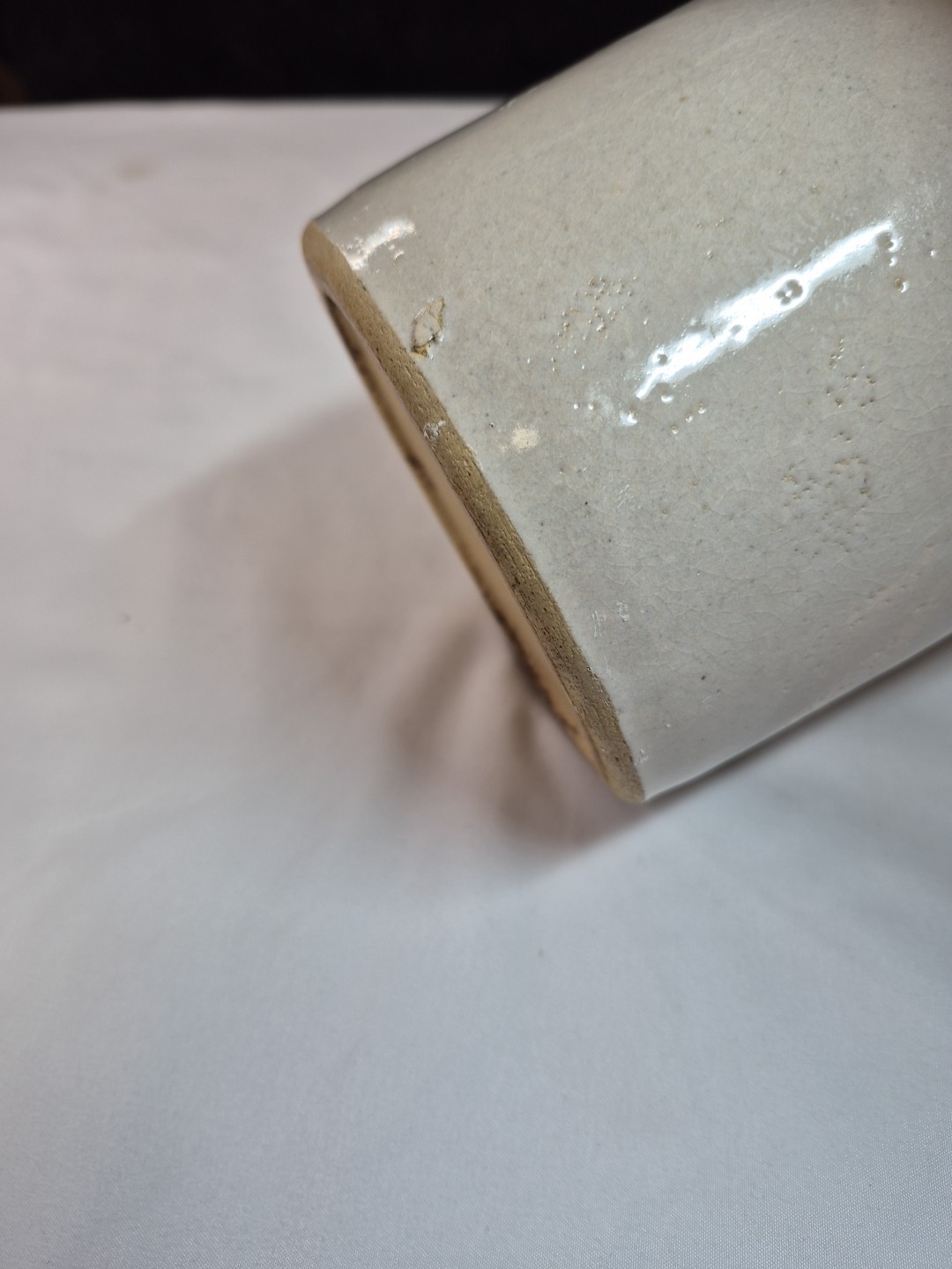 VTG Robinson Ransbottom RRP Co Roseville Ohio 2 Quart Crock Height 6” & Diameter