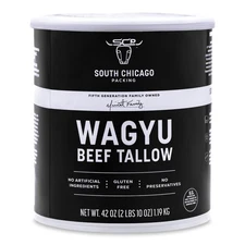 South Chicago Packing Wagyu Beef Tallow, 42 Oz, Paleo-friendly, 100% Pure Wagyu
